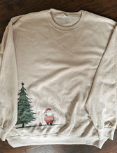 Load image into Gallery viewer, Santa tree sweatshirt
