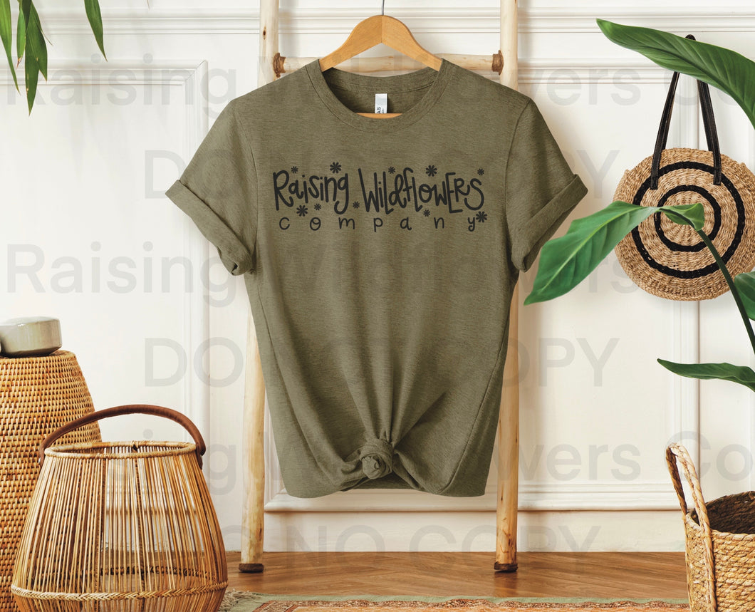 Raising Wildflowers tee- mystery color