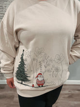 Load image into Gallery viewer, Santa tree sweatshirt
