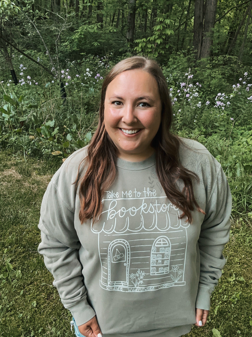 Bookstore crewneck