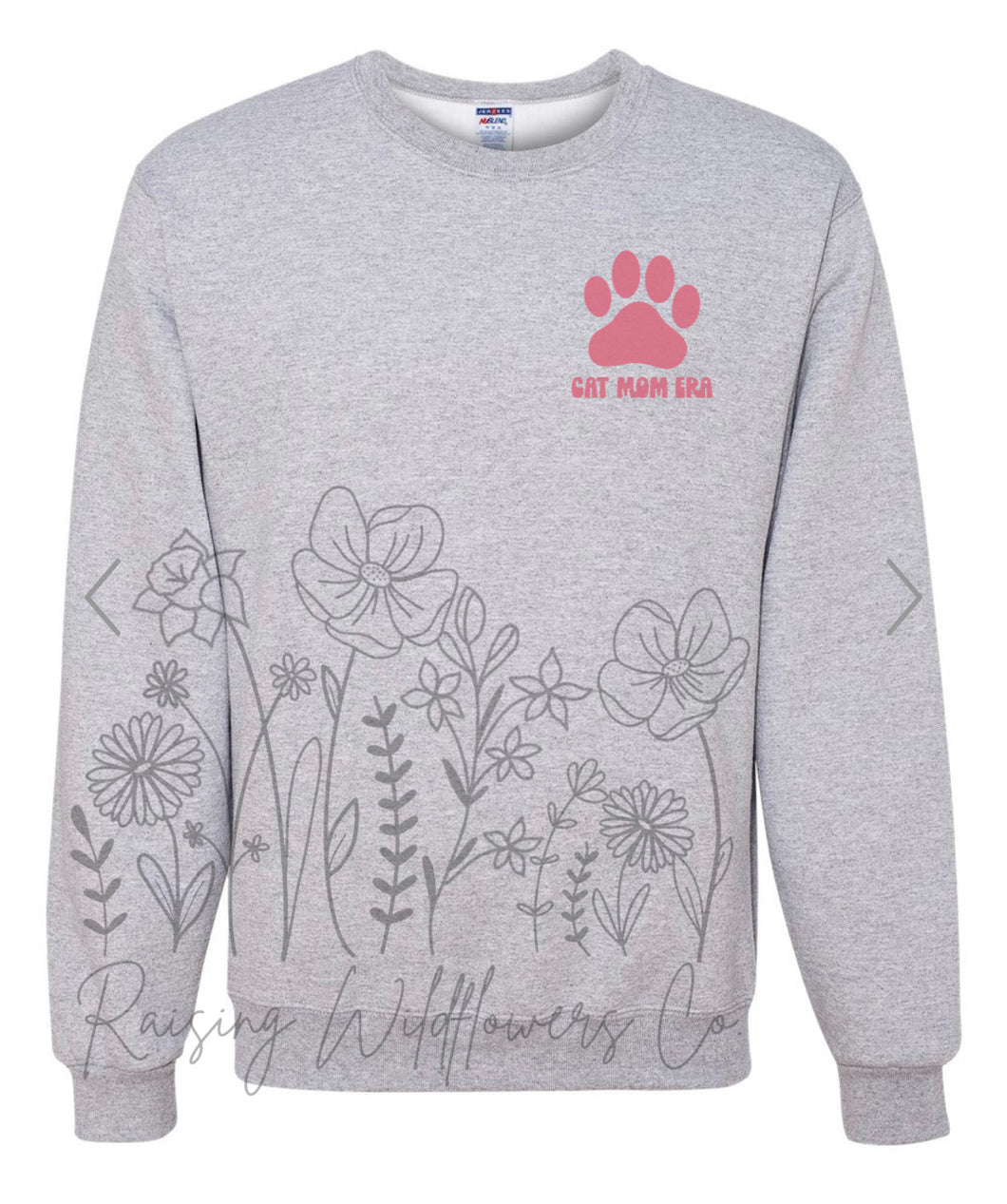 Cat mom crewneck