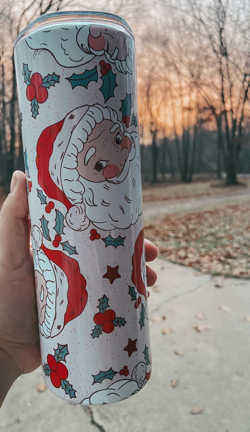 Santa tumbler